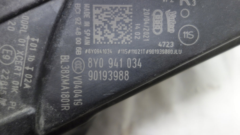 Frontscheinwerfer Audi A3 8Y0941034 LED Rechts Scheinwerfer Headlight