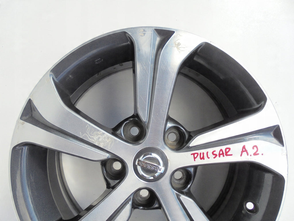 1x Alufelge 16 Zoll 6.5" 5x114.3 3ZL3A Nissan Pulsar Rim Wheel