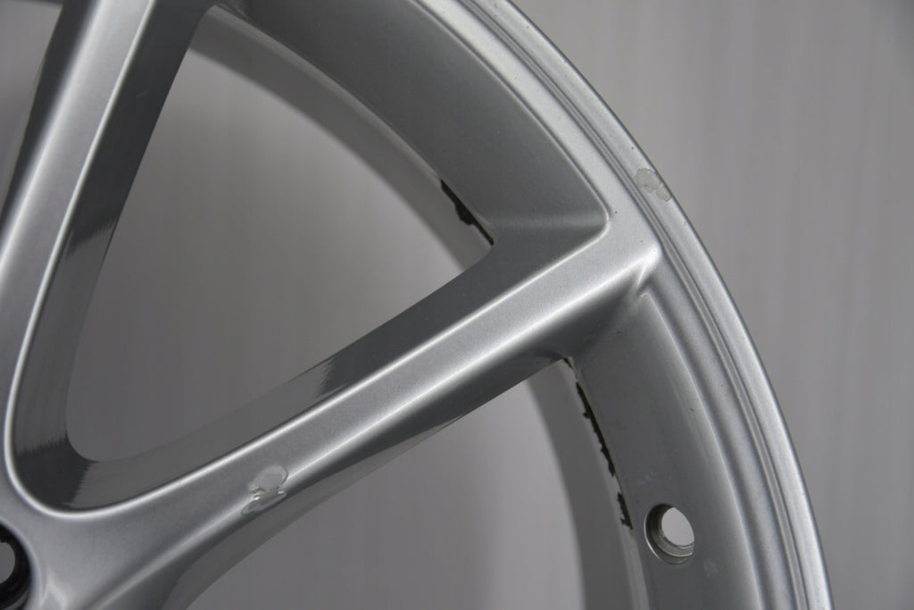 1x Alufelge 20 Zoll 10.5" 5x130 64ET Glanz Silber 9Y0601025BE Porsche Rim Wheel FEL5167335828wc