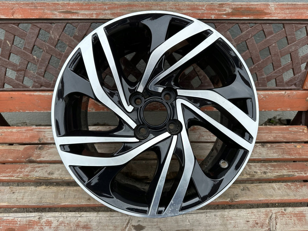 1x Alufelge 17 Zoll 7.5" 4x108 32ET Glanz Schwarz 9687802677 Citroën Ds4 FEL2546152351di