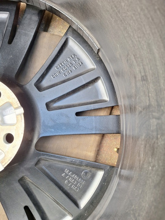 1x Alufelge 19 Zoll 8.0" 5x112 45ET Glanz Graphit 5LA601025A Mg Enyaq Rim Wheel FEL9933057295xw