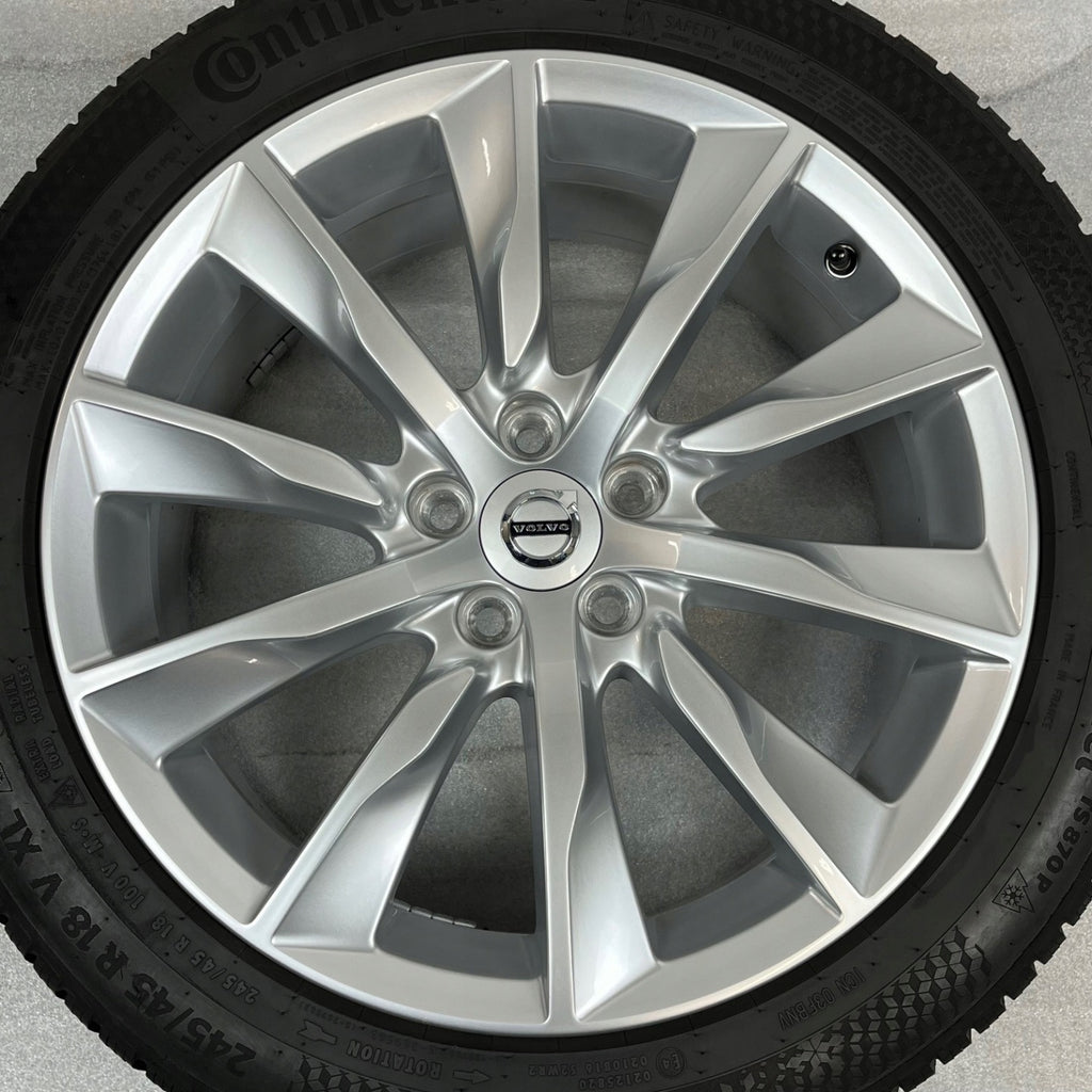 4x Alufelge 18 Zoll 8.0" 5x108 42ET Glanz Silber 31362840 Volvo V60 I S60 FEL7928531543yk