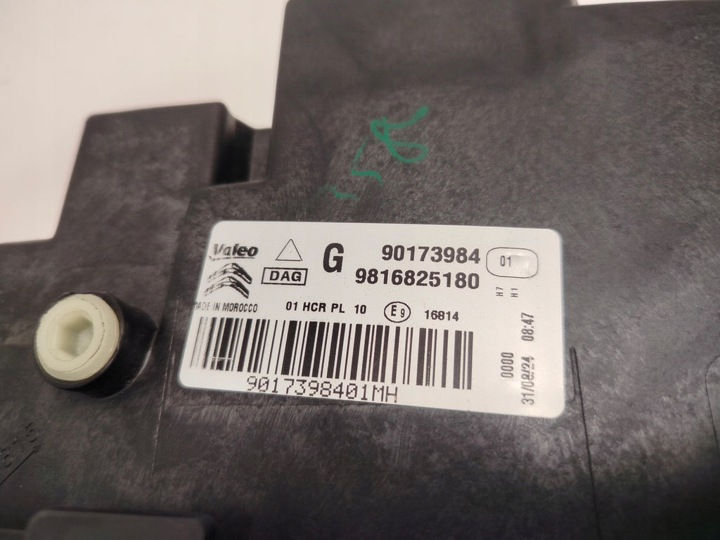 Frontscheinwerfer Citroën Berlingo 90146123 Links Scheinwerfer Headlight SCH9291819736yu