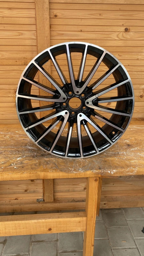 1x Alufelge 21 Zoll 8.0" 5x112 Glanz Schwarz A2234011700 Mercedes-Benz W223 FEL4532922850uh