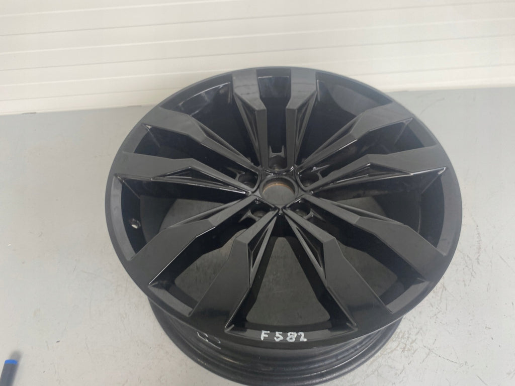 1x Alufelge 20 Zoll 8.5" 5x112 38ET Glanz Schwarz 5NA601025G Mg Tiguan Rim Wheel FEL7454355256fb