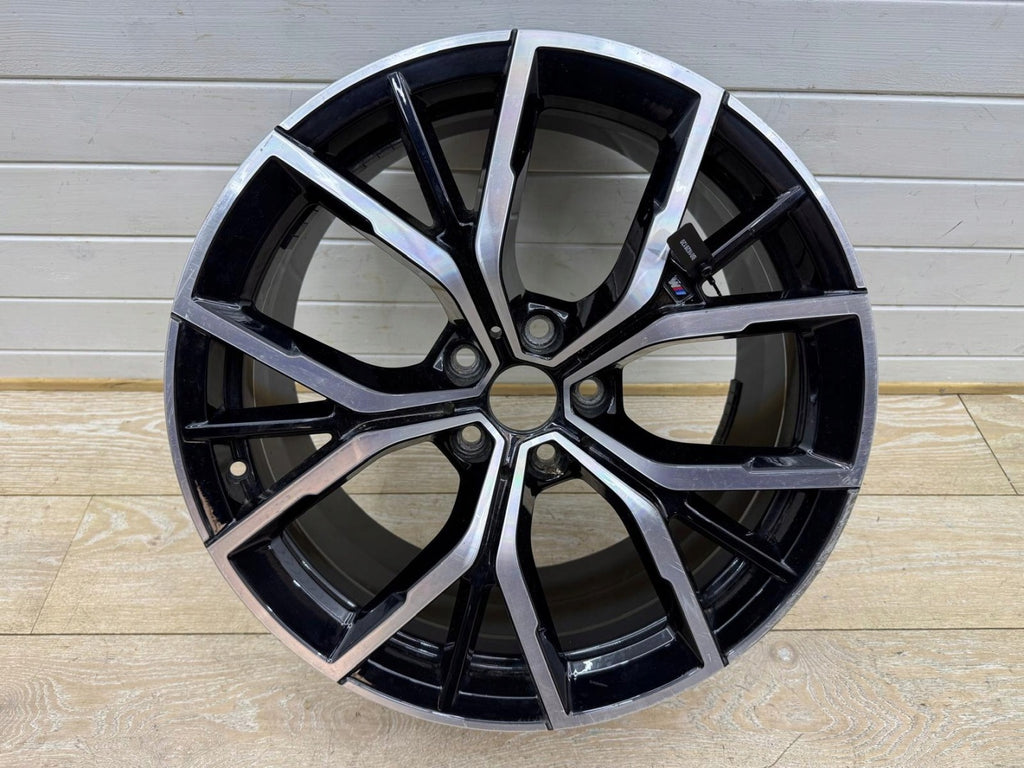 1x Alufelge 19 Zoll 9.0" 5x112 44ET Glanz 8747235 BMW 5 G31 G30 Rim Wheel FEL4427451689ch