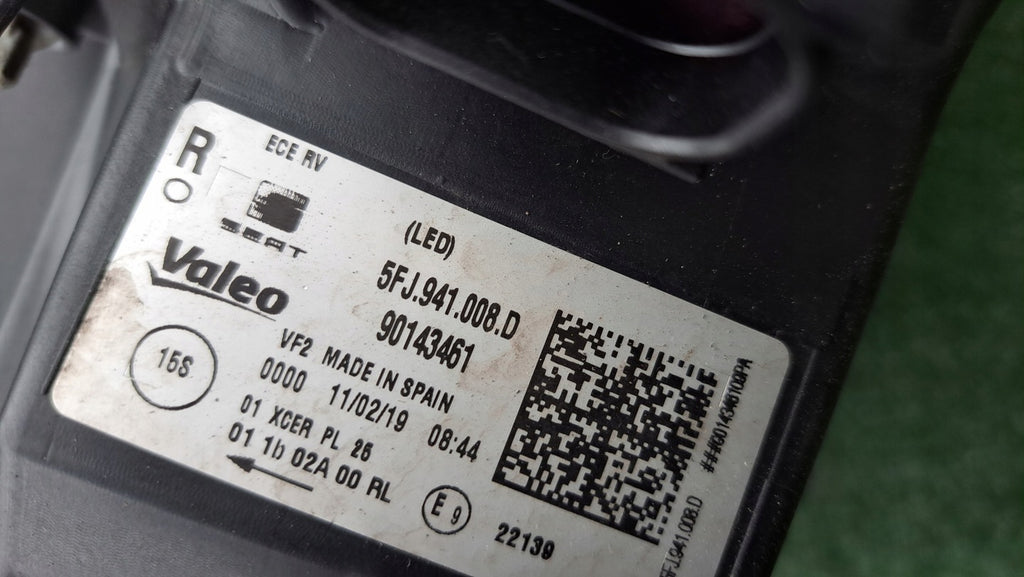 Frontscheinwerfer Seat Tarraco 5FJ941008D Rechts Scheinwerfer Headlight