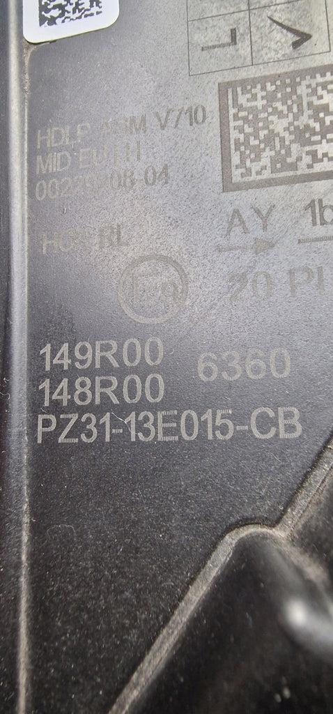 Frontscheinwerfer Ford Transit Custom PZ31-13E015-CB Links Headlight SCH5455027437zr