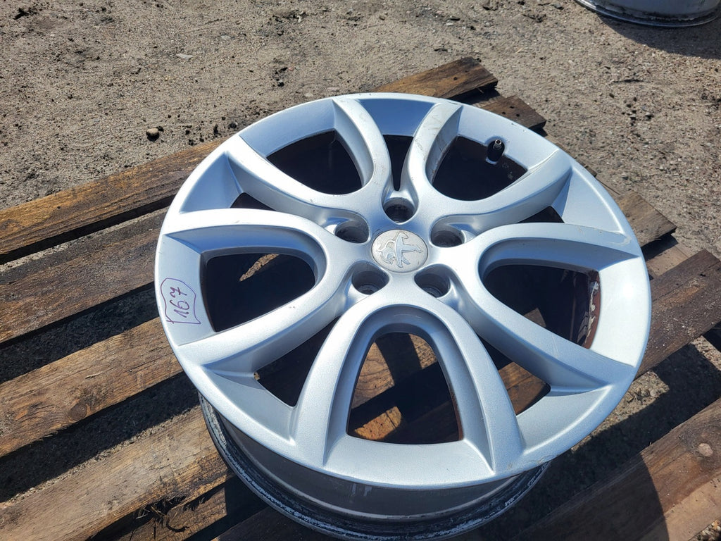 1x Alufelge 18 Zoll 7.5" 5x108 49ET 9671401880 Peugeot Rim Wheel