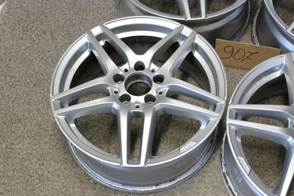 4x Alufelge 17 Zoll 7.0" 5x112 48 5ET Glanz Silber Audi W205 Rim Wheel FEL6258099640re