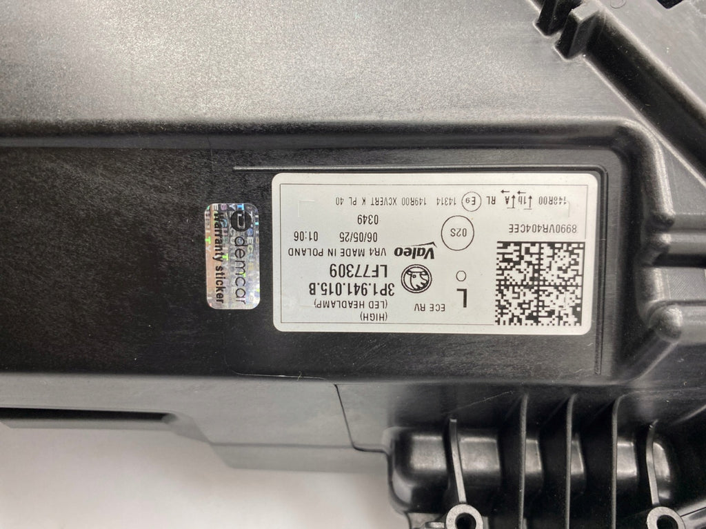 Frontscheinwerfer Skoda Superb I 3P1941015B LED Links Scheinwerfer Headlight SCH4003650642bq