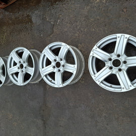 4x Alufelge 15 Zoll 6.5