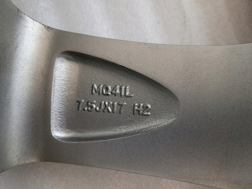 1x Alufelge 17 Zoll 7.5" 5x115 45ET Glanz Silber 0P101 Opel Astra J Zafira C