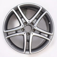 Laden Sie das Bild in den Galerie-Viewer, 1x Alufelge 18 Zoll 9.5&quot; 5x112 43,5ET Glanz A222401200 Mercedes-Benz Rim Wheel