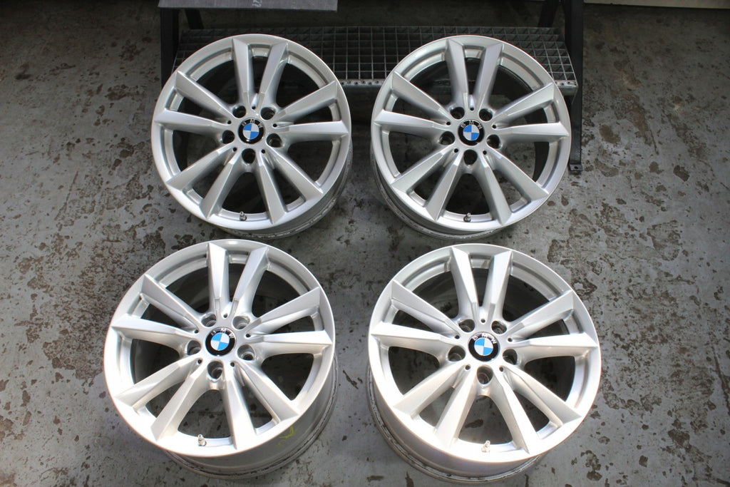 4x Alufelge 18 Zoll 8.5" 5x120 46ET Glanz Silber 6853952 BMW X5 F15 F16 FEL6869045007lt