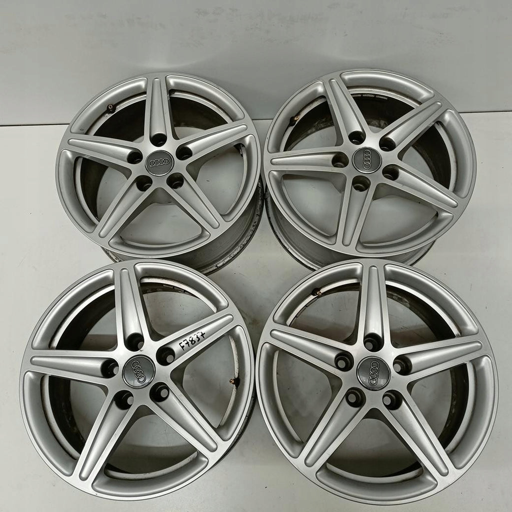 4x Alufelge 16 Zoll 7.0" 5x112 35ET Glanz Silber 8W06001025EF Audi A4 B9 FEL5112257702qj