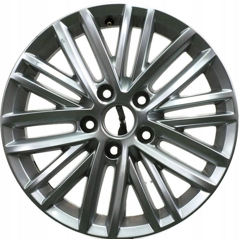 1x Alufelge 16 Zoll 6.0" 5x112 50ET Glanz Silber 2K5601025 VW Caddy Rim Wheel