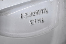 Load image into Gallery viewer, 1x Alufelge 17 Zoll 6.5" 5x112 46ET Glanz Silber 5H0601025B VW Golf Rim Wheel FEL5570556841fj