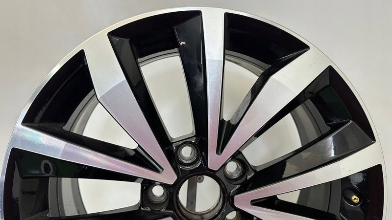 1x Alufelge 17 Zoll 7.0" 5x112 45ET Glanz Schwarz 2GA601025K Vw Rim Wheel FEL2356948517nc