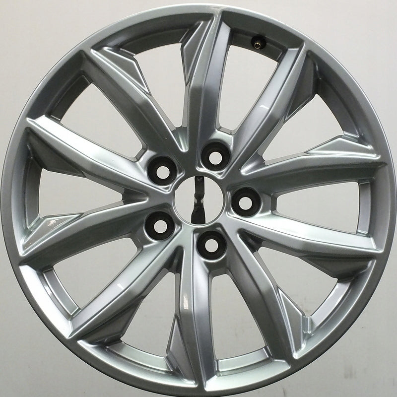 1x Alufelge 17 Zoll 7.0" 5x112 34ET Glanz Silber 80A601025J Audi Rim Wheel