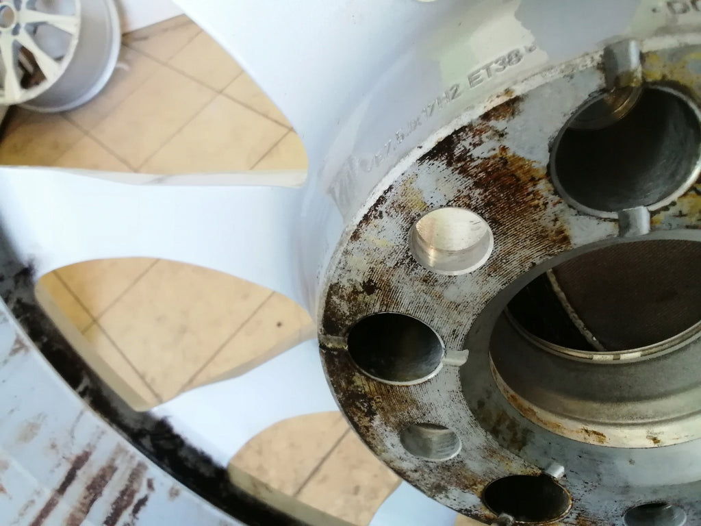 1x Alufelge 17 Zoll 7.5" 5x112 38ET Glanz Silber 8W0601025 Audi A4 Rim Wheel FEL7319279932zt