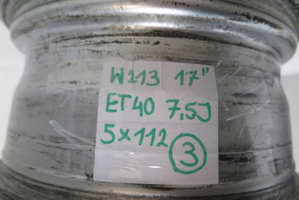 1x Alufelge 17 Zoll 7.5" 5x112 40ET A2134011200 Mercedes-Benz W213 Rim Wheel