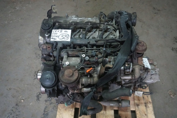 Motor Honda Cr-V III N22A2 2.2 140PS 103kW 143TKm 2008 Diesel Engine Komplett MOT6559082534kq