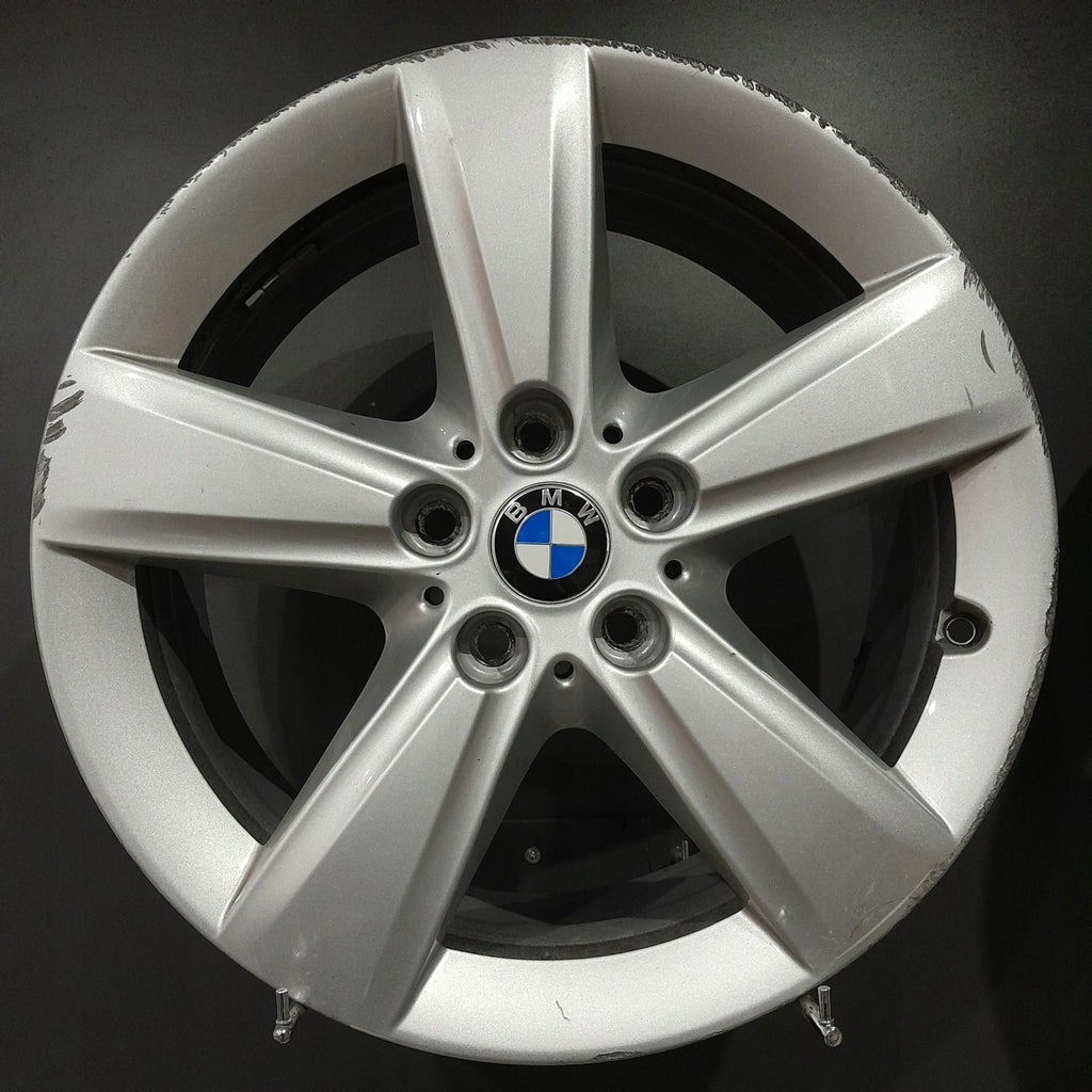4x Alufelge 17 Zoll 7.5" 5x112 54ET Glanz Silber 6855087 BMW 2 F45 F46 Rim Wheel FEL5653760473nt