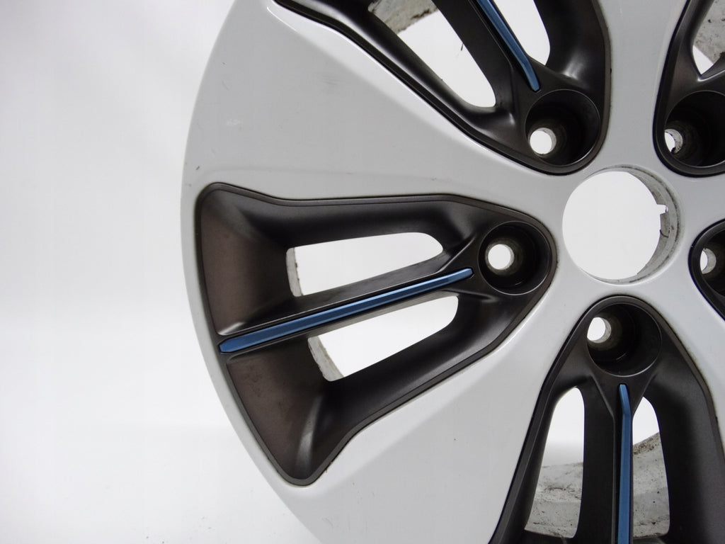 1x Alufelge 16 Zoll 6.5" 5x114.3 50ET Glanz Weiß 52910-G2200 Hyundai Ioniq FEL4349960100gy
