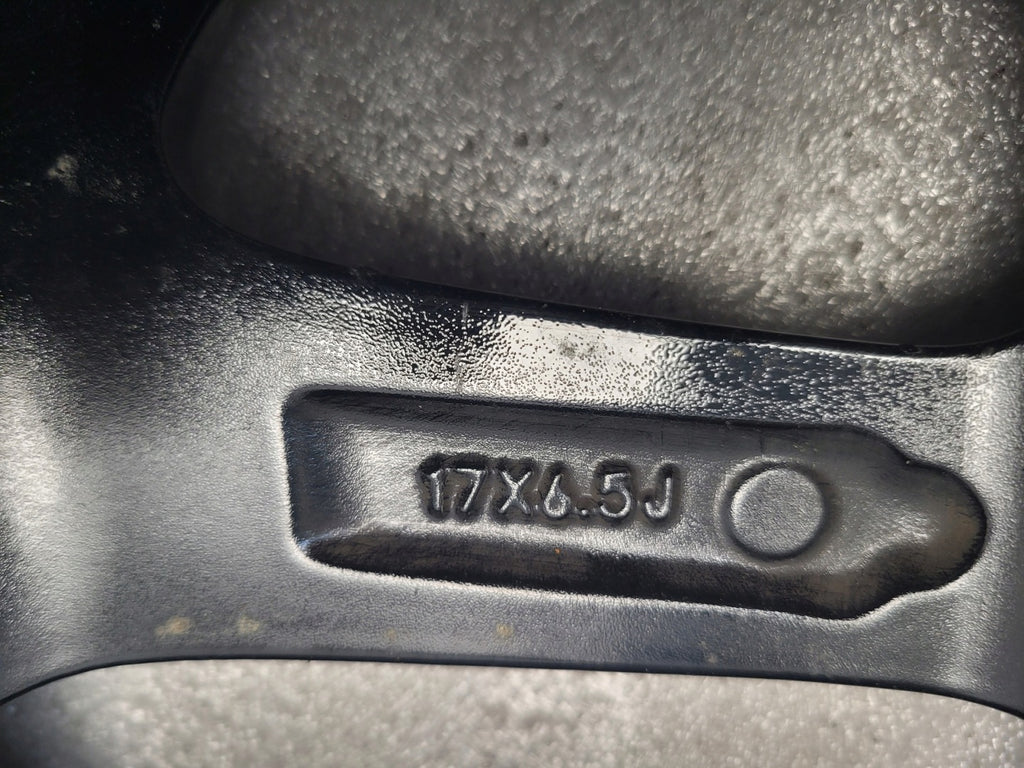 1x Alufelge 17 Zoll 6.5" 5x100 50ET Glanz Schwarz MA-DAR81 Toyota 4 Yaris FEL5076892882af