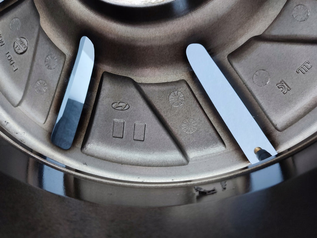 1x Alufelge 18 Zoll 7.5" 5x114.3 51ET Glanz Schwarz 52910-KL110 Hyundai Ioniq FEL4836995292dn