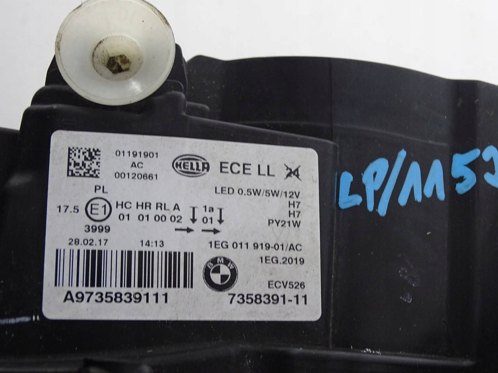 Frontscheinwerfer BMW 1 F21 F20 7358391-11 Links Scheinwerfer Headlight SCH3098768288si