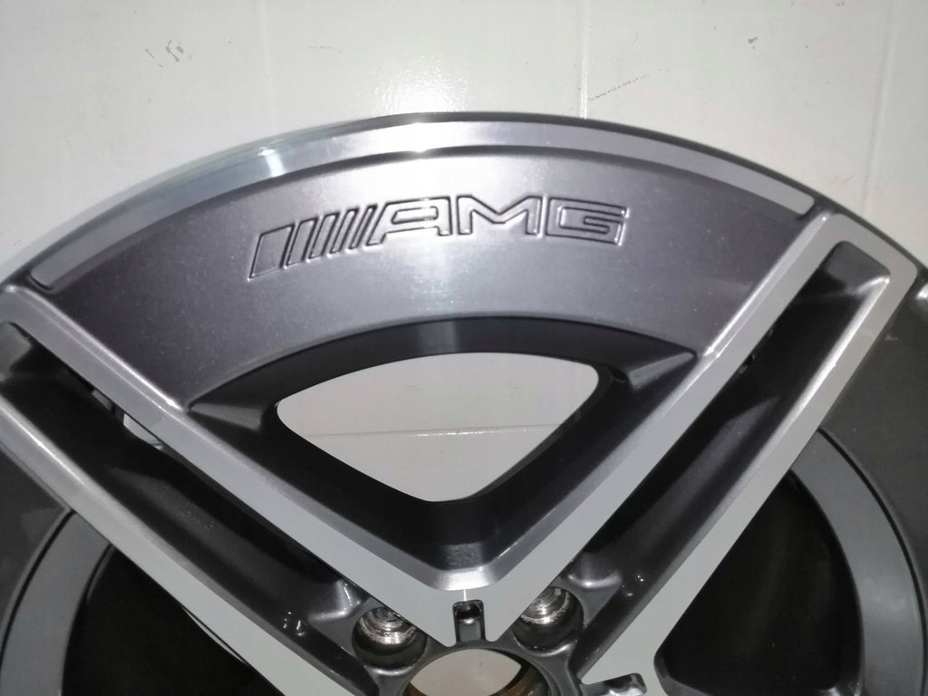 1x Alufelge 18 Zoll 58ET Glanz Schwarz A2064016600 Mercedes-Benz W206 Rim Wheel FEL8581814225yo