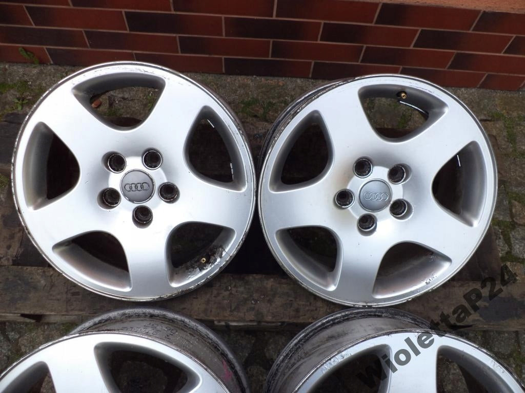 4x Alufelge 16 Zoll 7.0" 5x112 45ET 4B0601025 Audi Rim Wheel