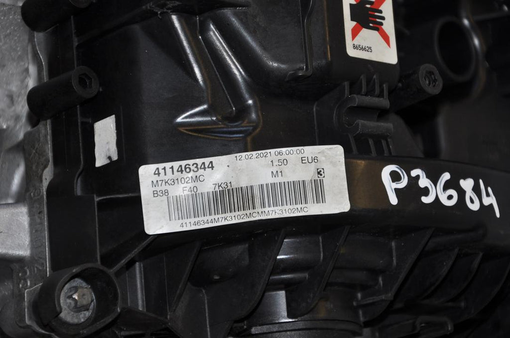 Motor BMW 2 Gran F44 B38A15A 1.5 Benzin Engine Komplett