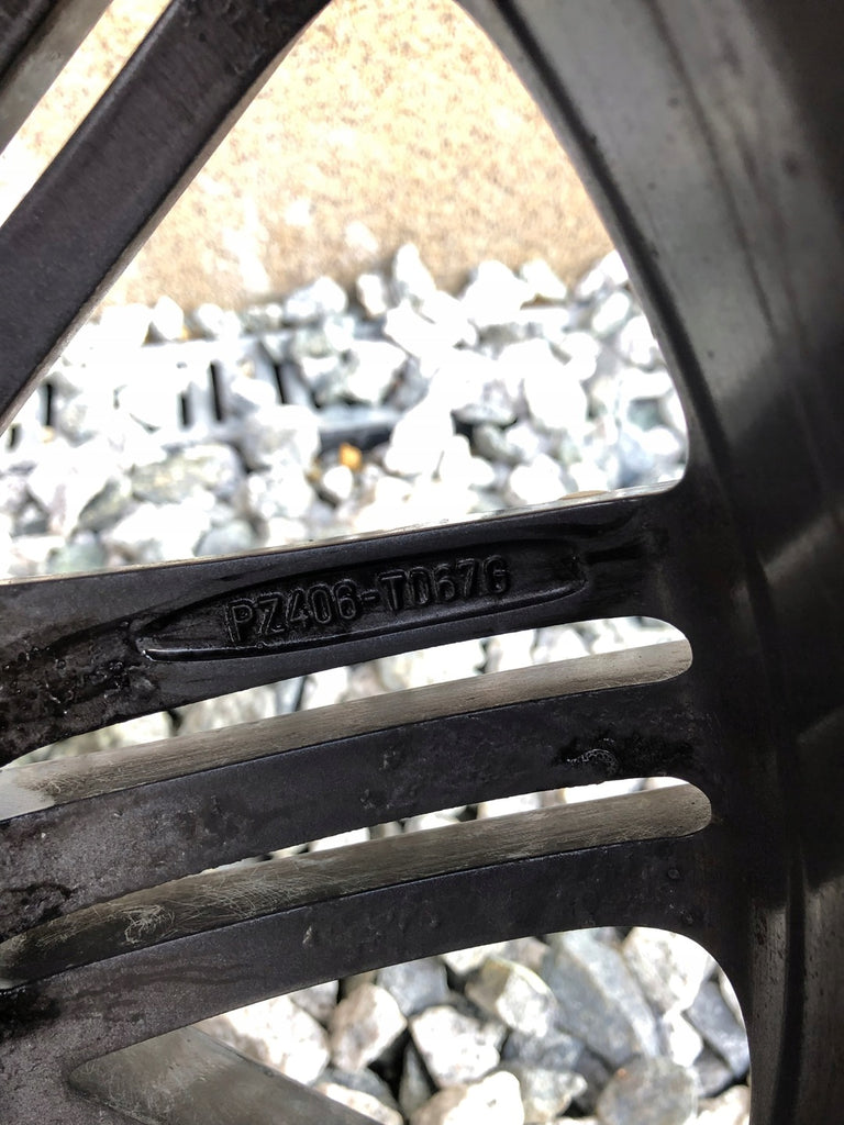 1x Alufelge 17 Zoll 7.0" 5x114.3 PZ406-T067G Toyota Rim Wheel