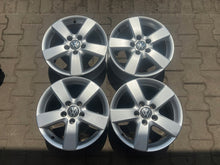 Laden Sie das Bild in den Galerie-Viewer, 4x Alufelge 16 Zoll 6.5" 5x112 Glanz Silber 1T0601025M VW Touran Rim Wheel FEL9842010666vj