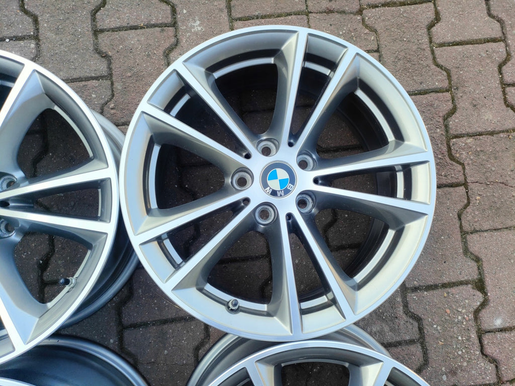 4x Alufelge 17 Zoll 7.5" 5x112 27ET Glanz Graphit BMW G31 G30 Rim Wheel FEL7711618103ge