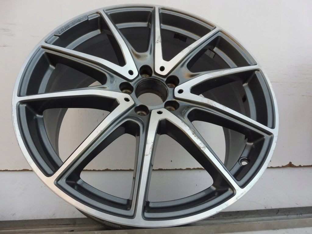 1x Alufelge 20 Zoll 8.5" 5x112 38ET A2224014000 Mercedes-Benz Amg Rim Wheel FEL2613610705nn