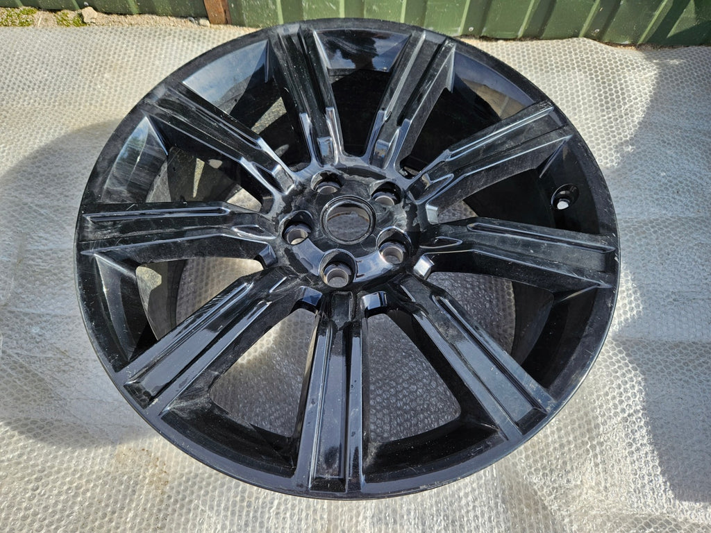 1x Alufelge 21 Zoll 9.5" 5x120 49ET Matt Silber GK6M-1007-AA Land Rover FEL7657584832ow