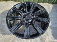 Load image into Gallery viewer, 1x Alufelge 21 Zoll 9.5" 5x120 49ET Matt Silber GK6M-1007-AA Land Rover FEL7657584832ow