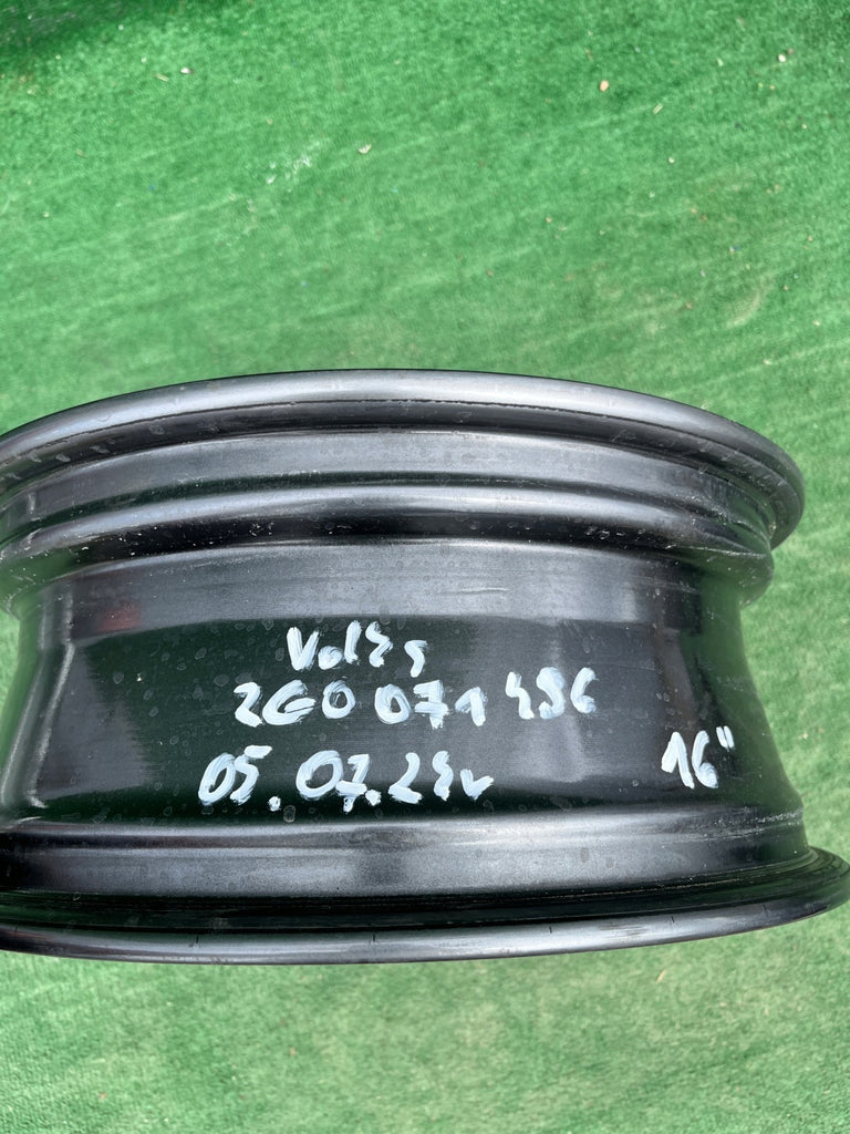 1x Alufelge 16 Zoll 6.0" 5x100 45ET Glanz Silber 2G0601025AF VW I Rim Wheel FEL1550944053ew