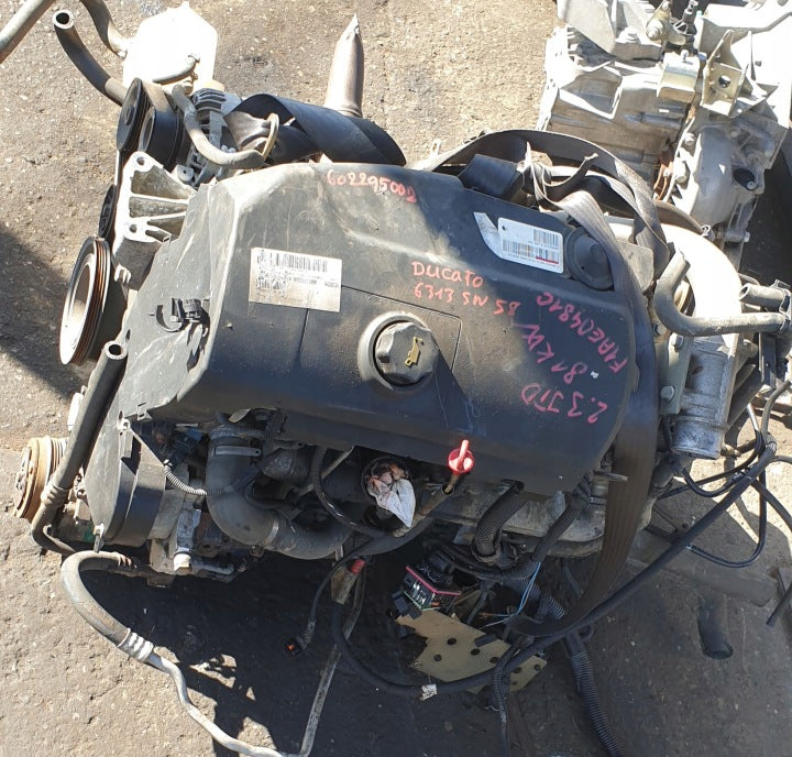 Motor Fiat Ducato F1AE0481C 2.3 110PS 81kW 45TKm Diesel Engine Unkomplett MOT7628719889kw