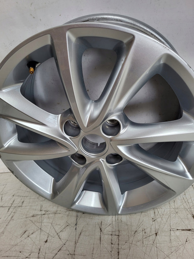 1x Alufelge 16 Zoll 6.5" 4x108 38ET Glanz Silber 9832277280 Opel Corsa F