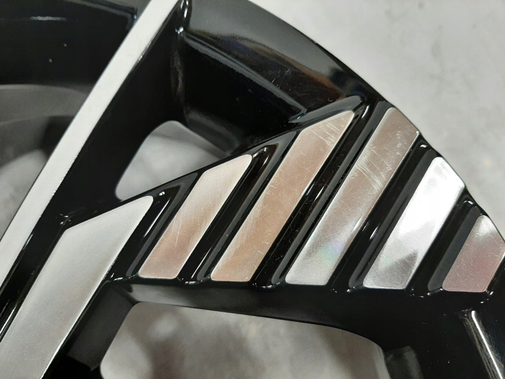 1x Alufelge 16 Zoll 6.5" 4x100 48ET Glanz Schwarz 52910-K7700 Hyundai I10 Iii FEL7554435209wz