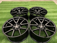 Laden Sie das Bild in den Galerie-Viewer, 4x Alufelge 18 Zoll 8.5" 5x114.3 40ET Glanz Schwarz 1044221-00-C Tesla Model 3 FEL4826670854uh
