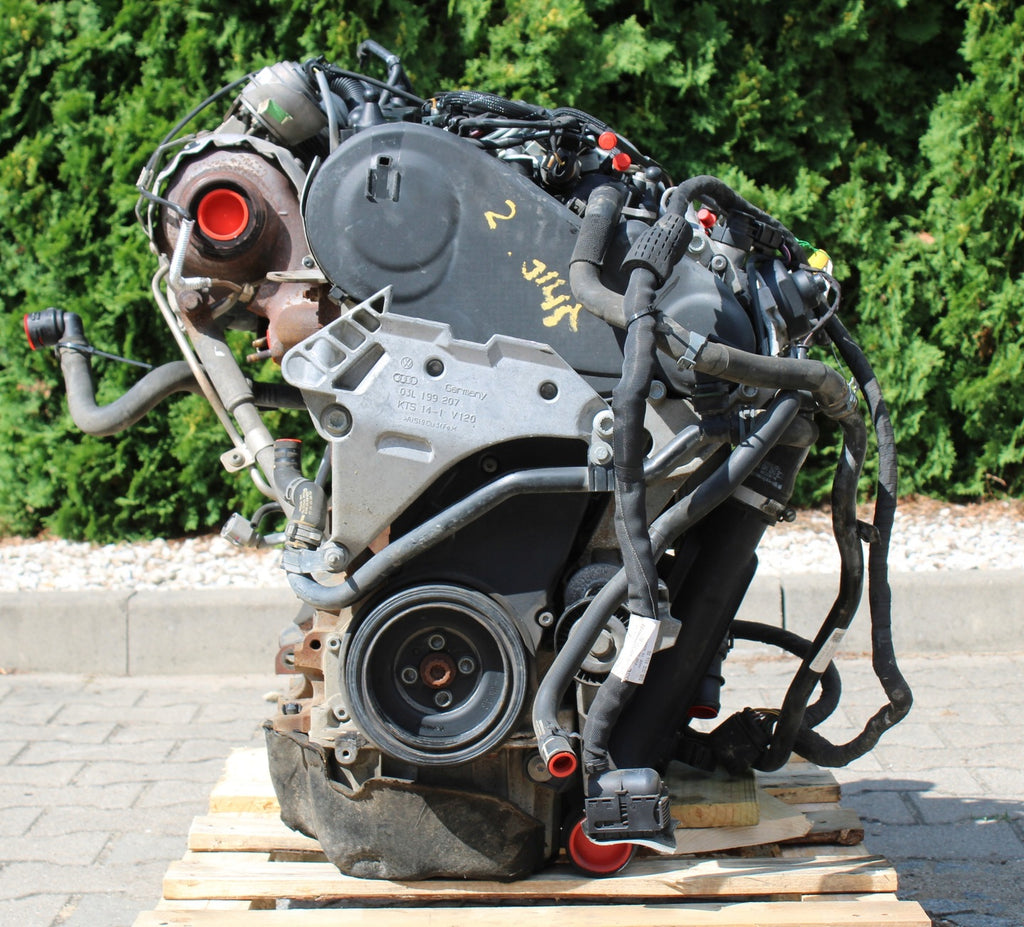 Motor Seat Skoda VW CFGC CFGB 2.0 TDI 225TKm 2014 Diesel Engine Komplett