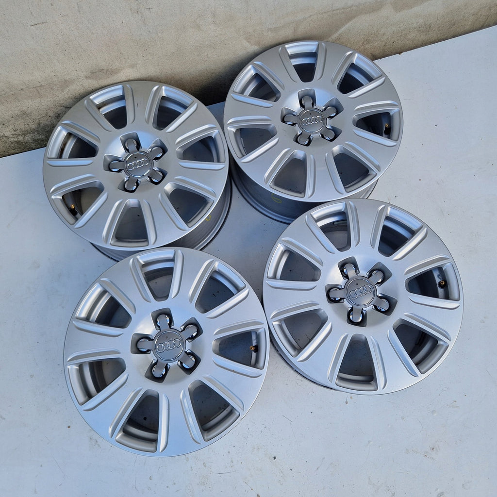 1x Alufelge 16 Zoll 6.5" 5x112 33ET Glanz Silber 8U0601025 Audi C5 A4 B6 B7