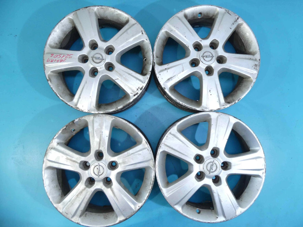 4x Alufelge 16 Zoll 6.0" 5x110 Opel Zafira A Rim Wheel FEL1166584352tn