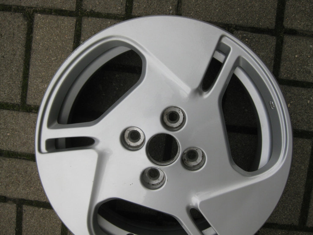 1x Alufelge 15 Zoll 5.0" 4x100 46ET Glanz Grau Mg Rim Wheel FEL4549153753ua